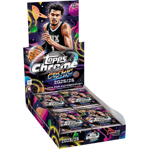 2025/26 Topps Cosmic Chrome Basketball Factory Sealed Hobby Box