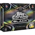 2025 Topps Chrome Black Football Factory Sealed Hobby Box