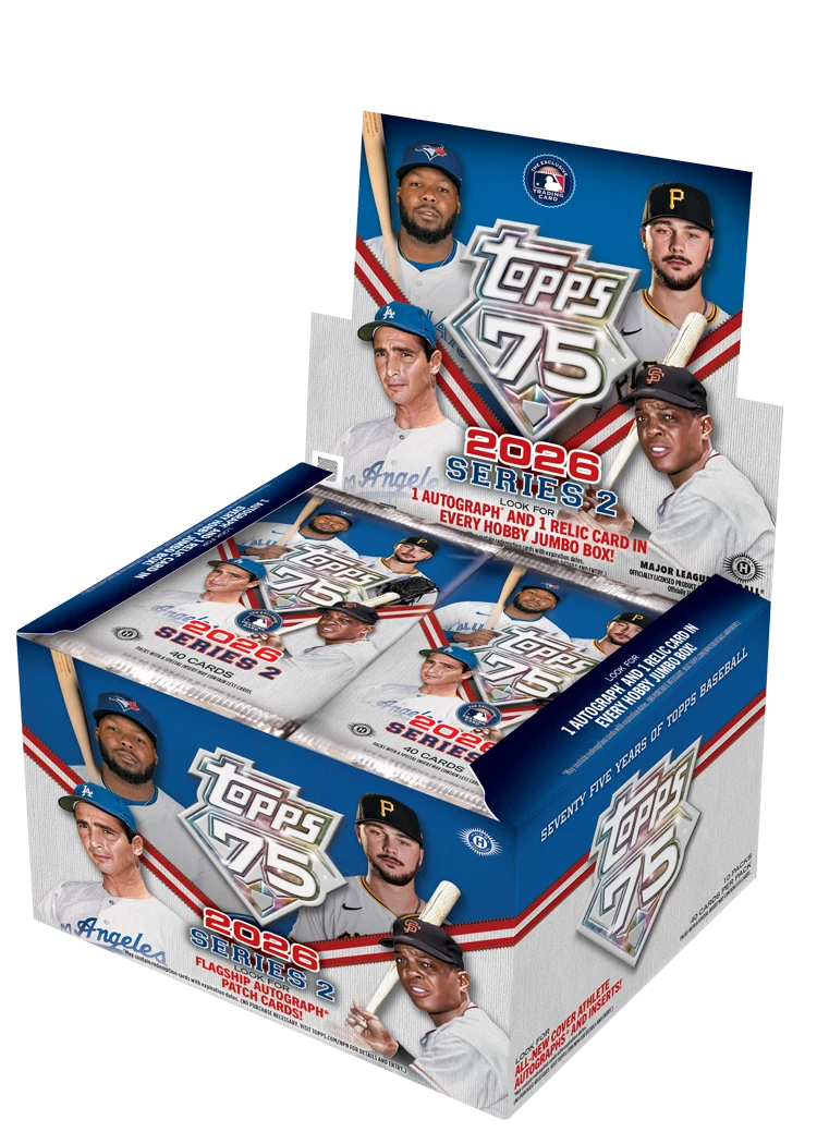 2026 Topps Series 2 Hobby Jumbo Factory Sealed Box